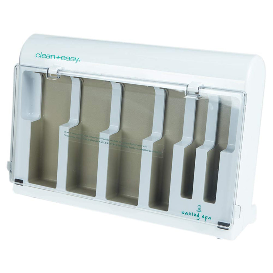 Waxing spa warmer on a white background