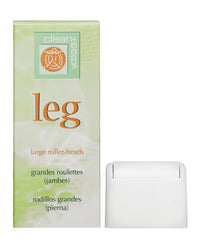 Clean+Easy leg waxing roller head attachment for smooth, even application of roll-on wax.