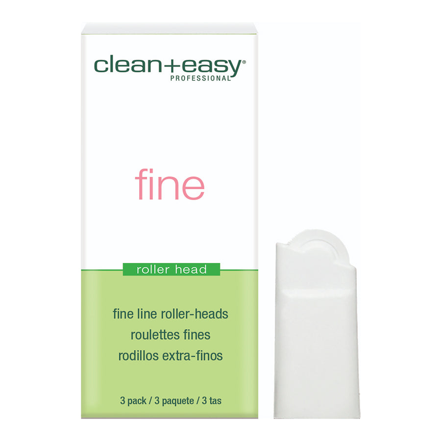 Clean+Easy professional roller head packaging on a white background