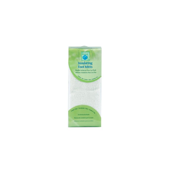 Insulating Foot Mitts Pack - Moisturizing insulating foot mitts in green packaging for deep hydration and foot care.