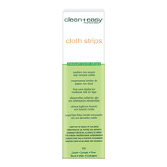 Clean+Easy cloth strips packaging on a white background