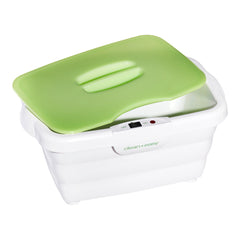 White paraffin spa on a white background