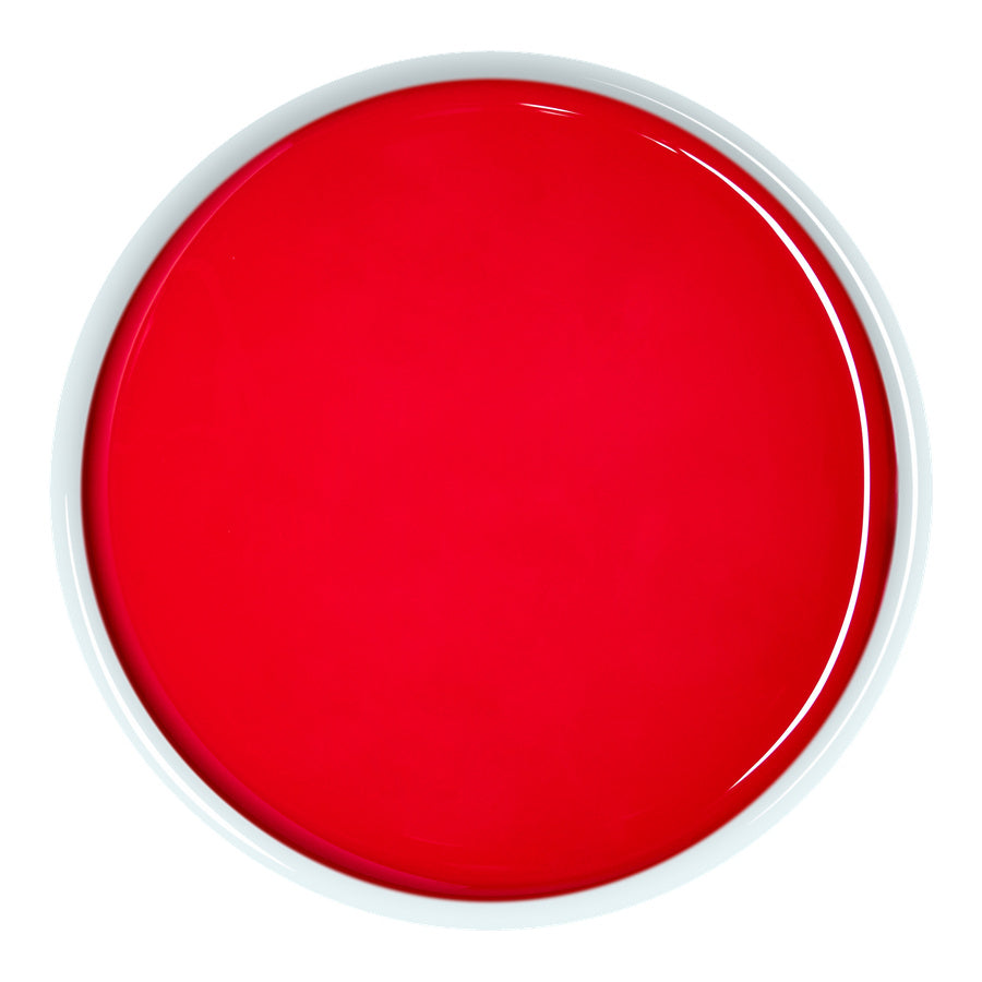 Open wax from the top on a white background