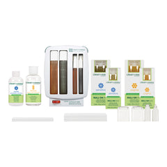Collection of Clean+Easy products on a white background