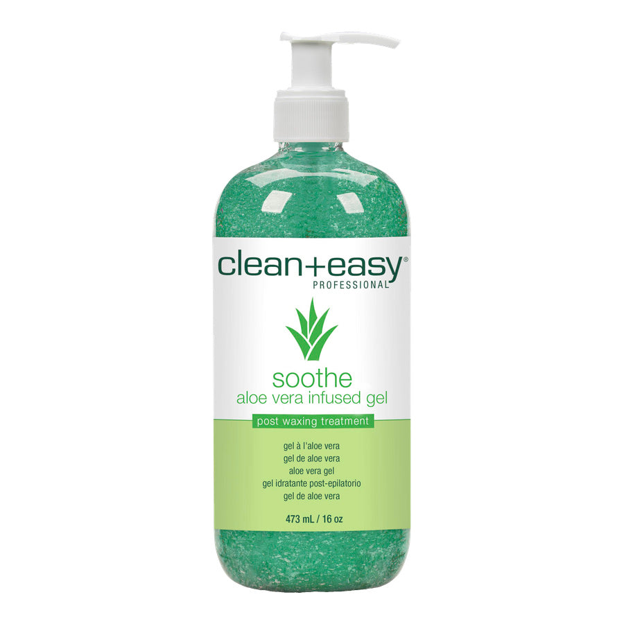 Soothe aloe vera infused gel packaging on a white background