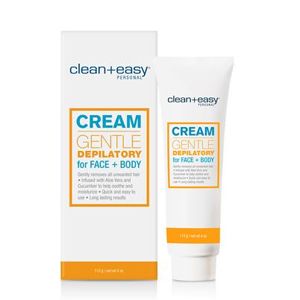 Clean Easy Cream Gentle Depilatory For Face Body Smarter